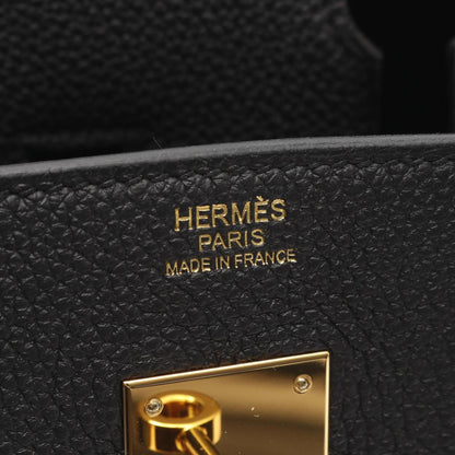 Hermès Black Leather Birkin 30