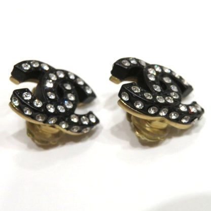 Chanel Black Gold Plated Coco Mark
