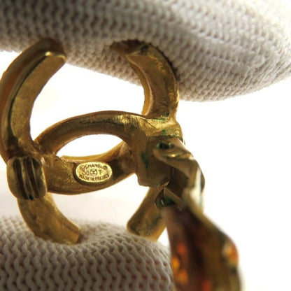 Chanel Gold Gold Plated Coco Mark