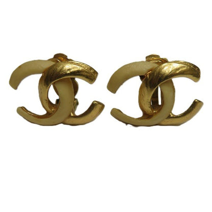 Chanel Gold Gold Plated Coco Mark