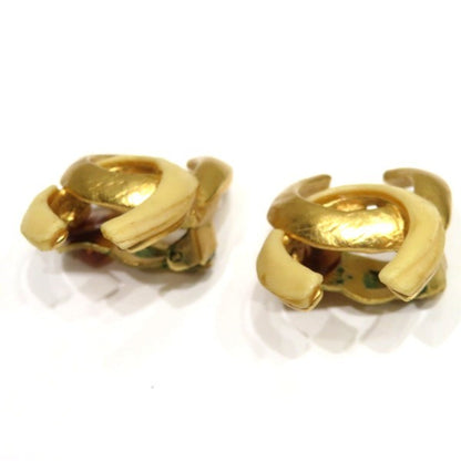 Chanel Gold Gold Plated Coco Mark