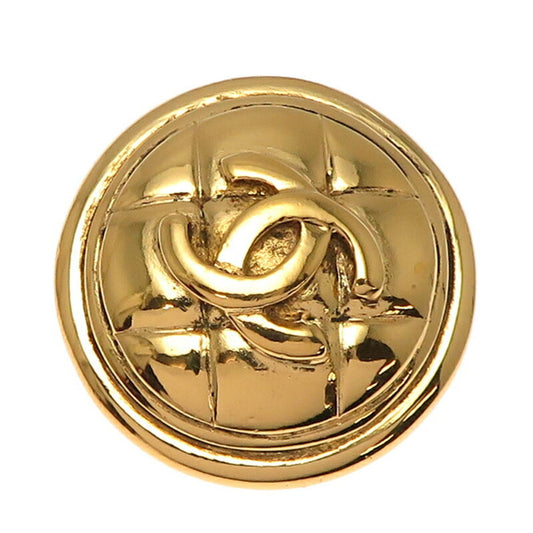 Chanel Gold Gold Plated Coco Mark