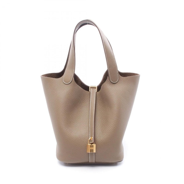 Hermès Brown Leather Bolide
