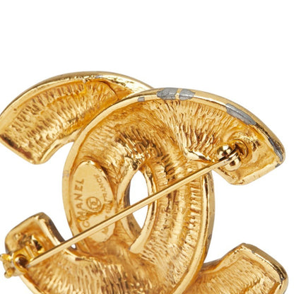 Chanel Gold Gold Plated Coco Mark