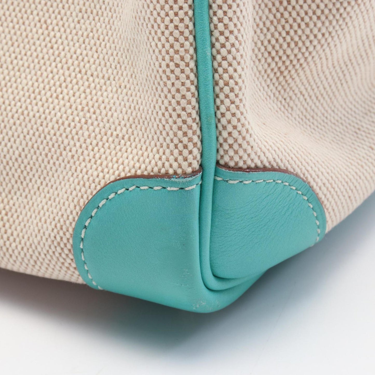 Hermès Brown Canvas, Leather Birkin 30