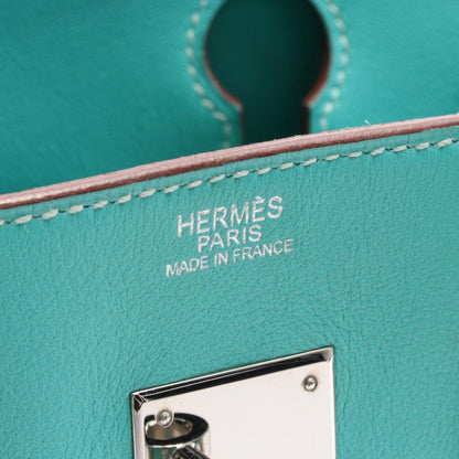 Hermès Brown Canvas, Leather Birkin 30