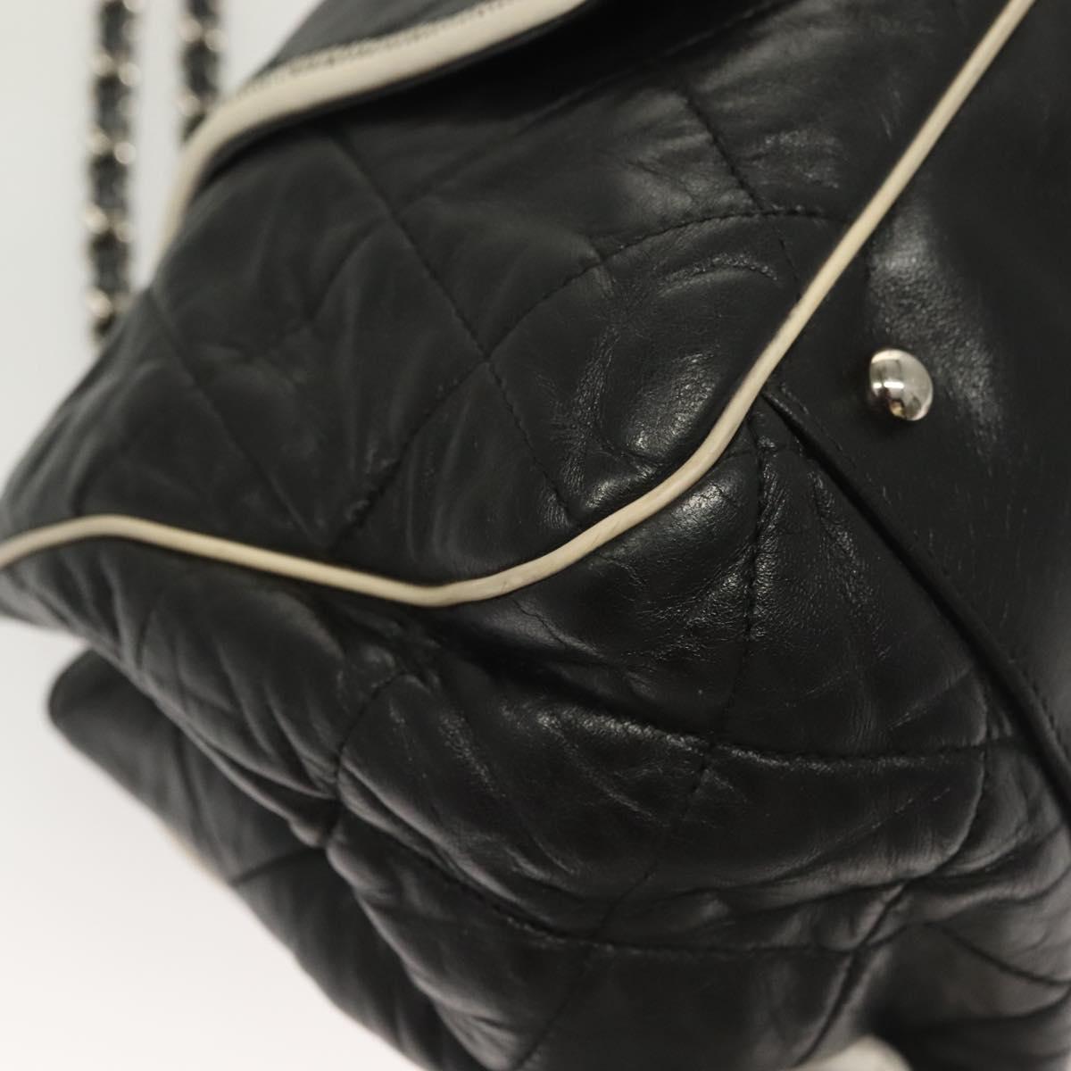 Chanel Black Leather Mademoiselle