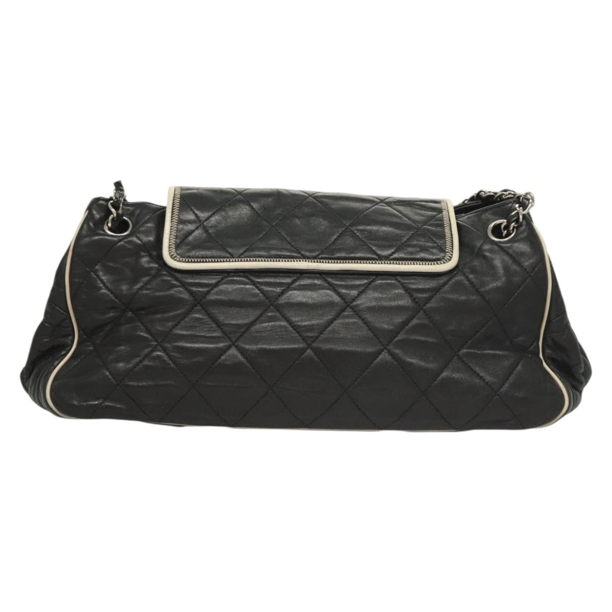 Chanel Black Leather Mademoiselle