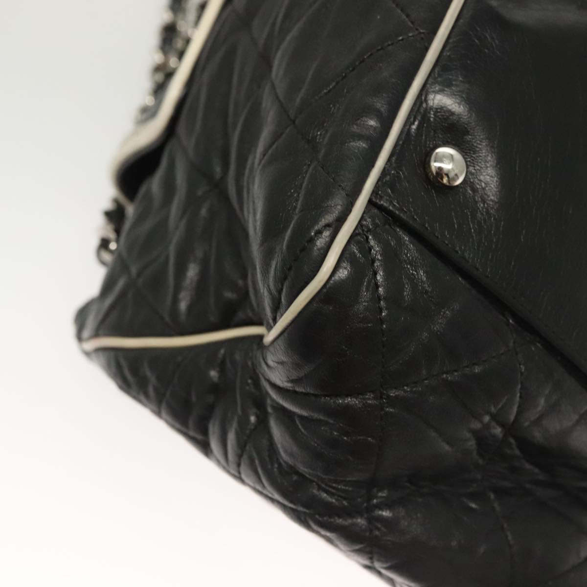 Chanel Black Leather Mademoiselle