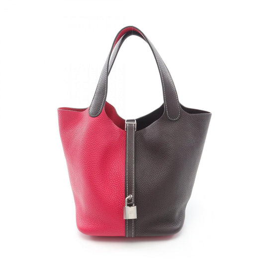 Hermès Pink Leather Picotin Lock