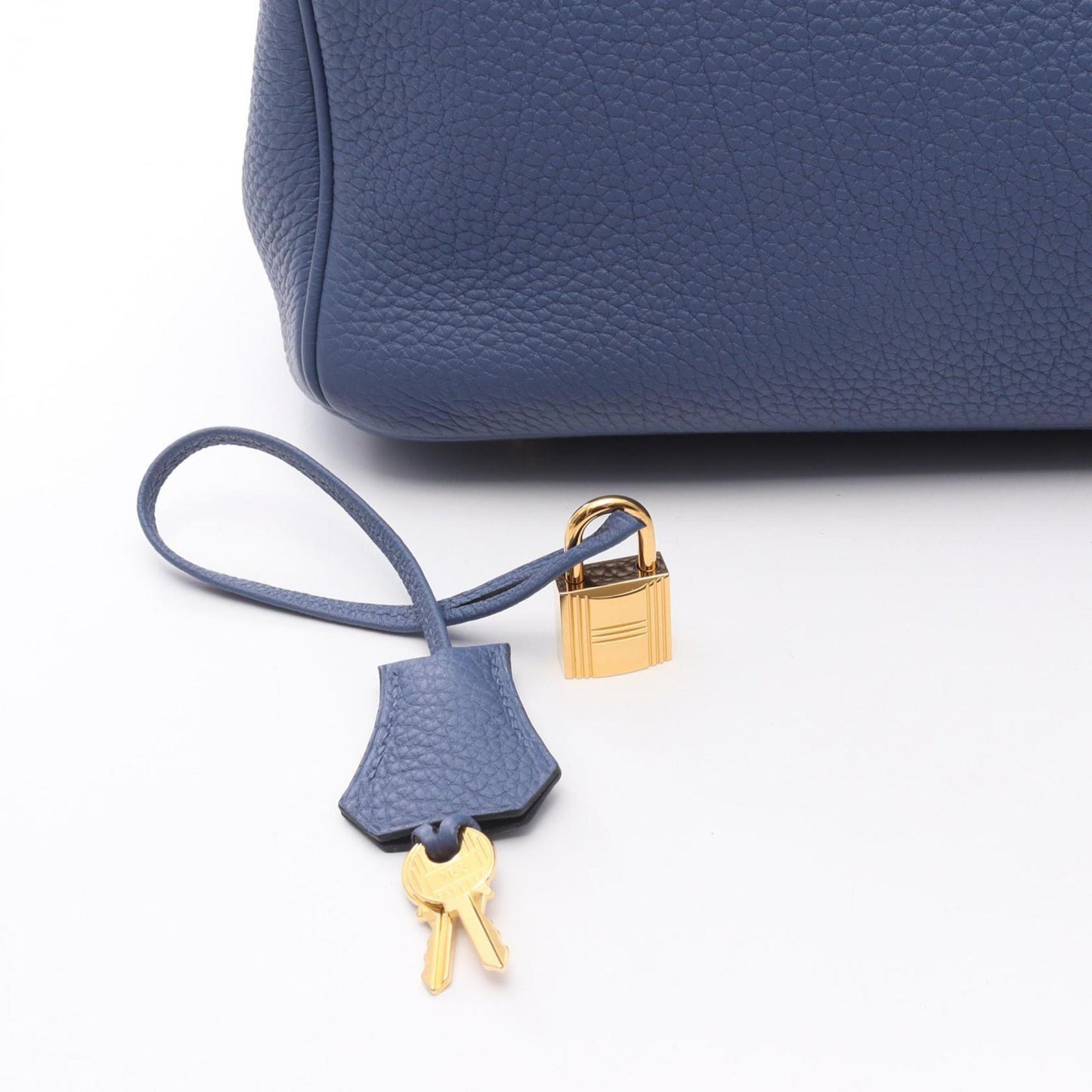 Hermès Blue Leather Birkin 40