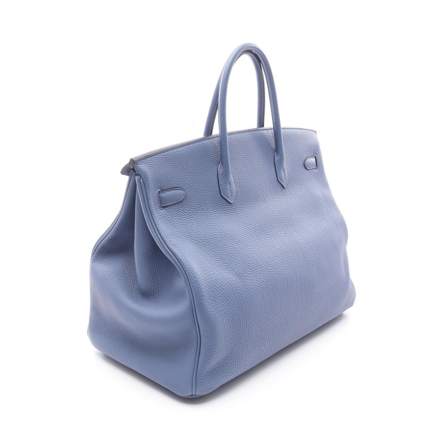 Hermès Blue Leather Birkin 40