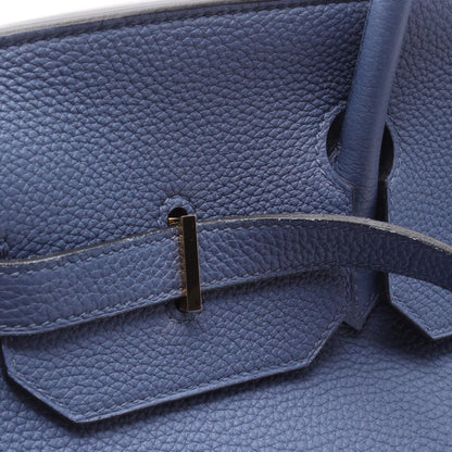Hermès Blue Leather Birkin 40