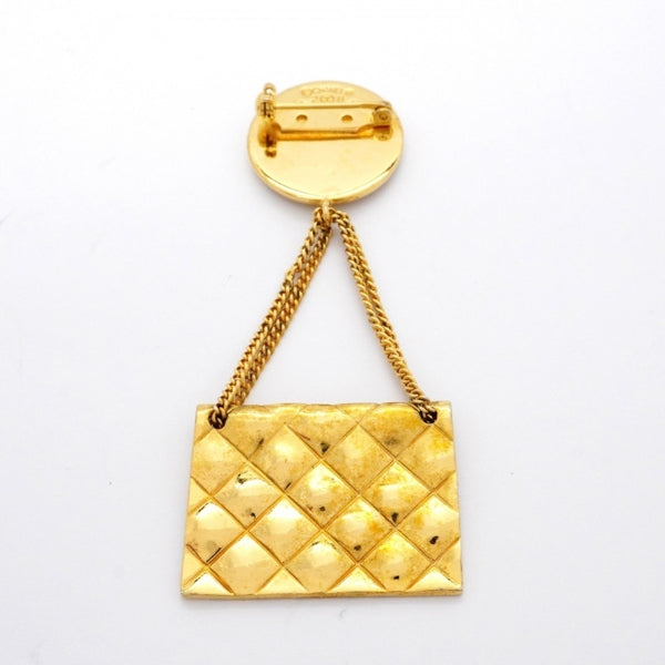 Hermès Gold Gold Plated Brooch