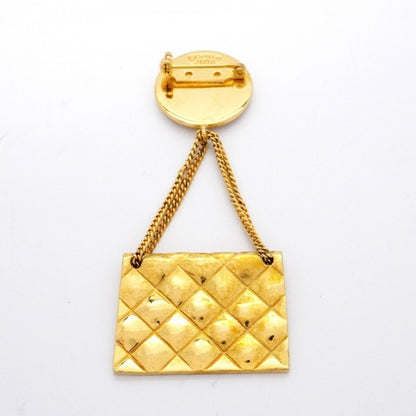 Hermès Gold Gold Plated Brooch
