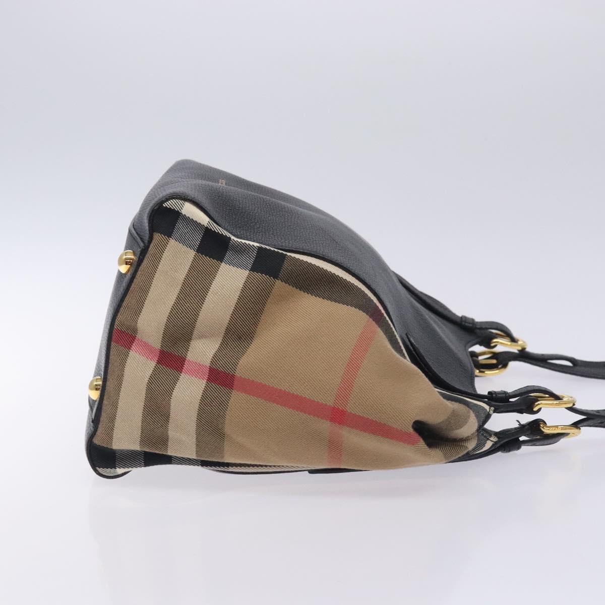 Burberry Black Canvas Canterbury