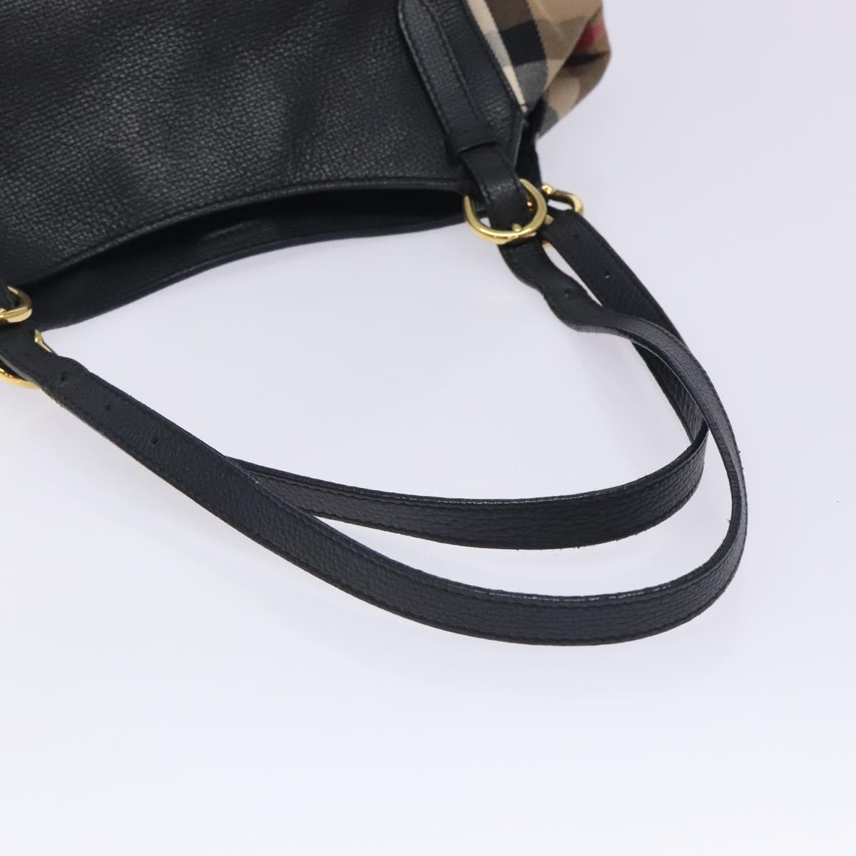Burberry Black Canvas Canterbury