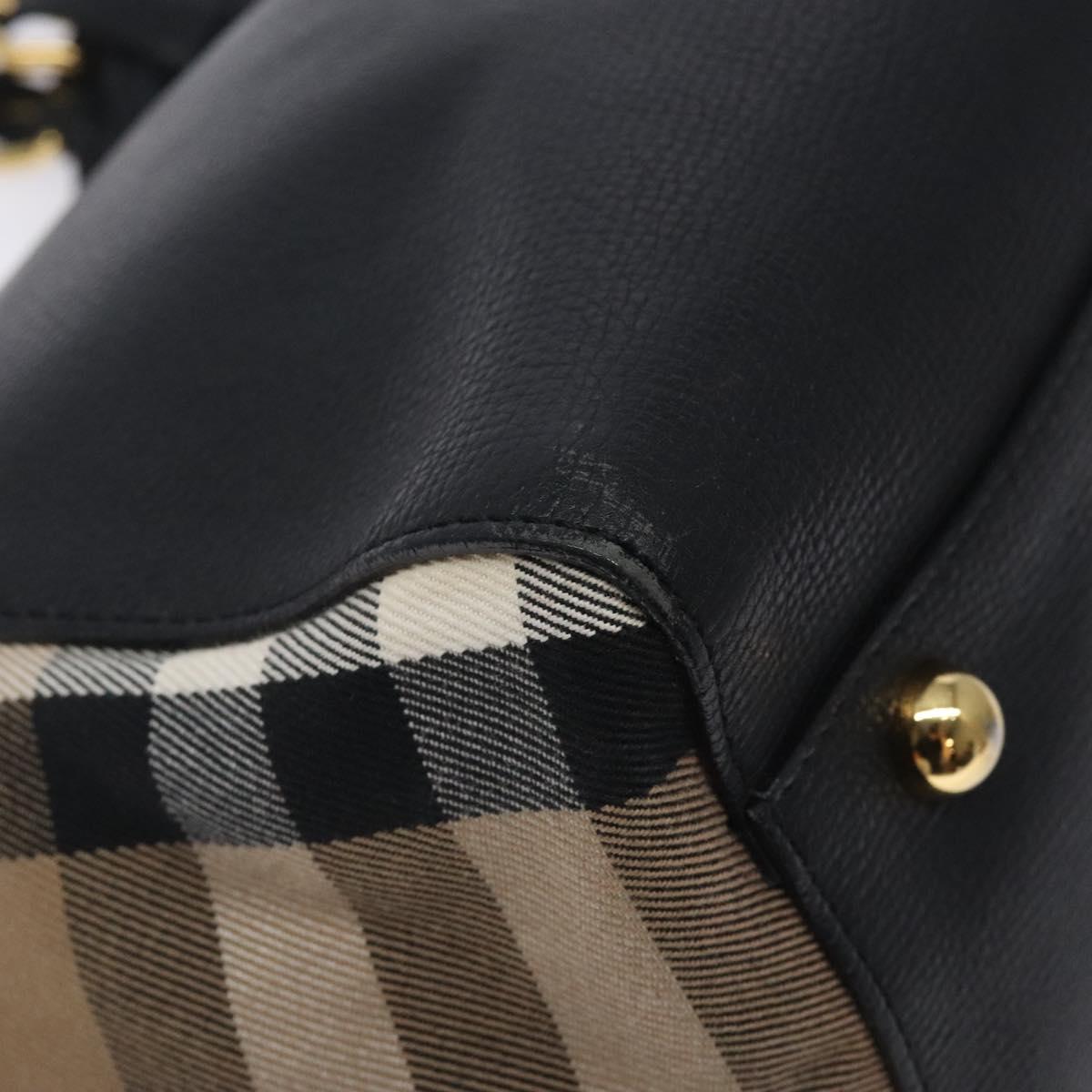 Burberry Black Canvas Canterbury