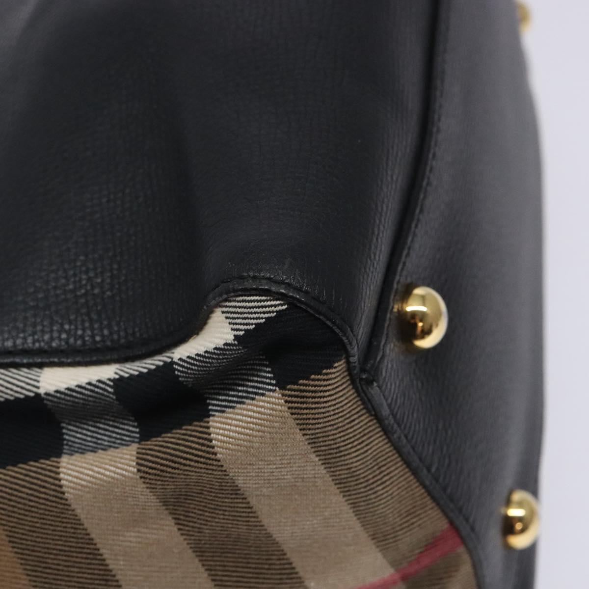 Burberry Black Canvas Canterbury