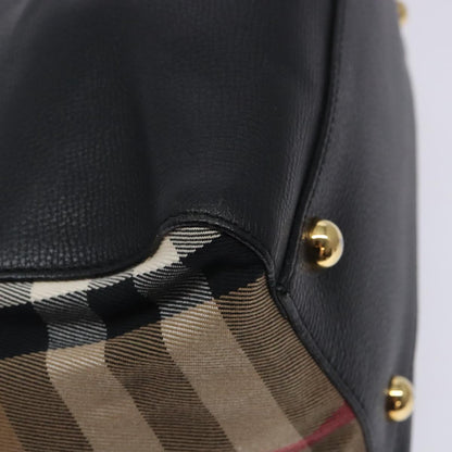 Burberry Black Canvas Canterbury