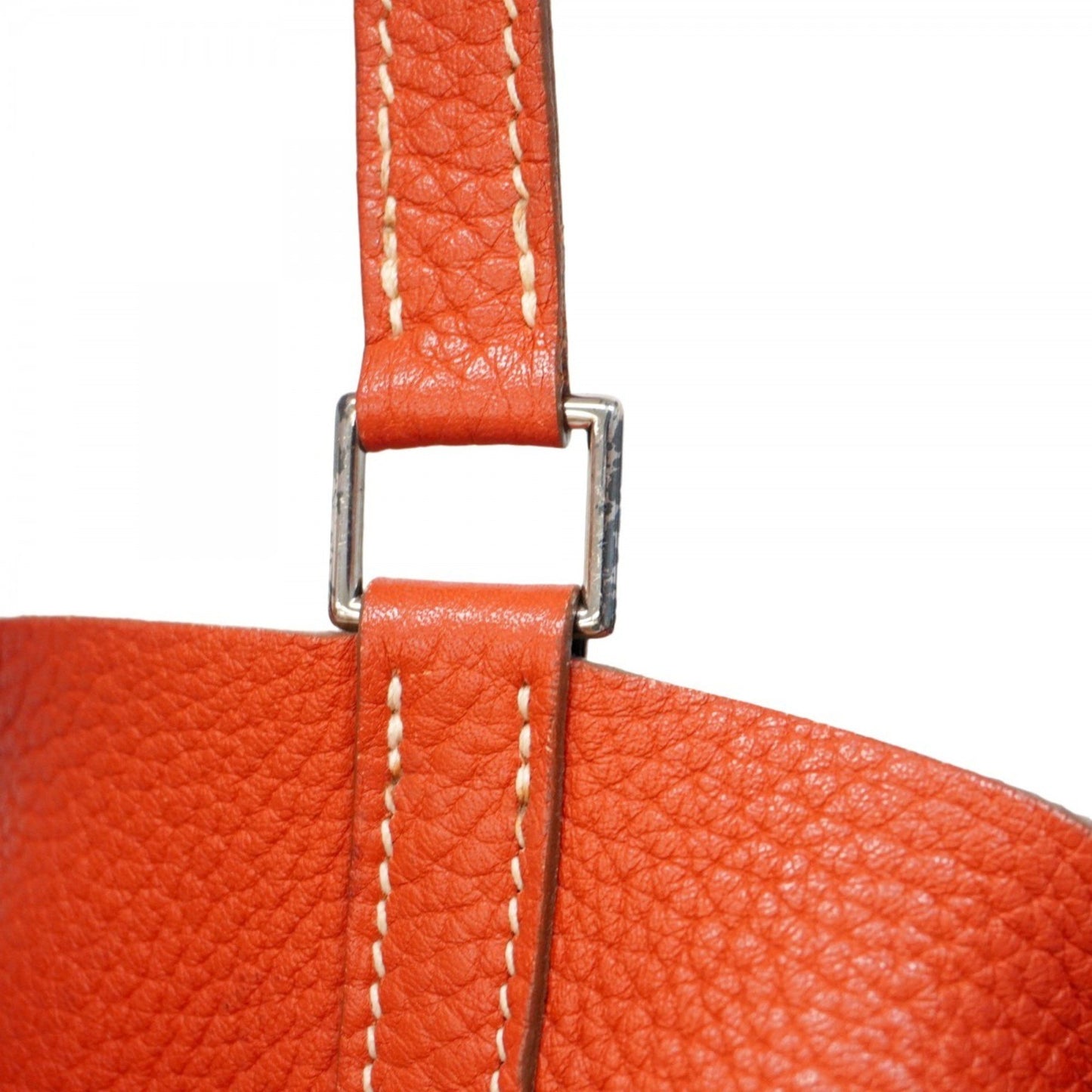 Hermès Blue Leather Picotin