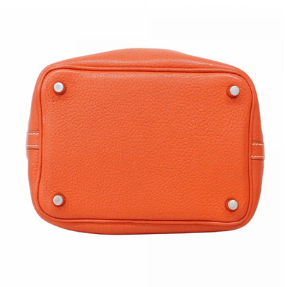 Hermès Blue Leather Picotin