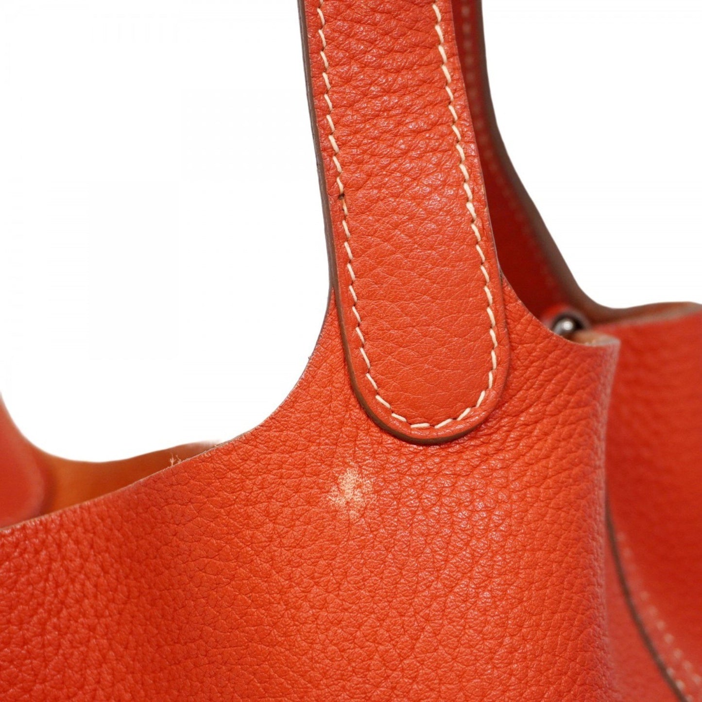 Hermès Blue Leather Picotin