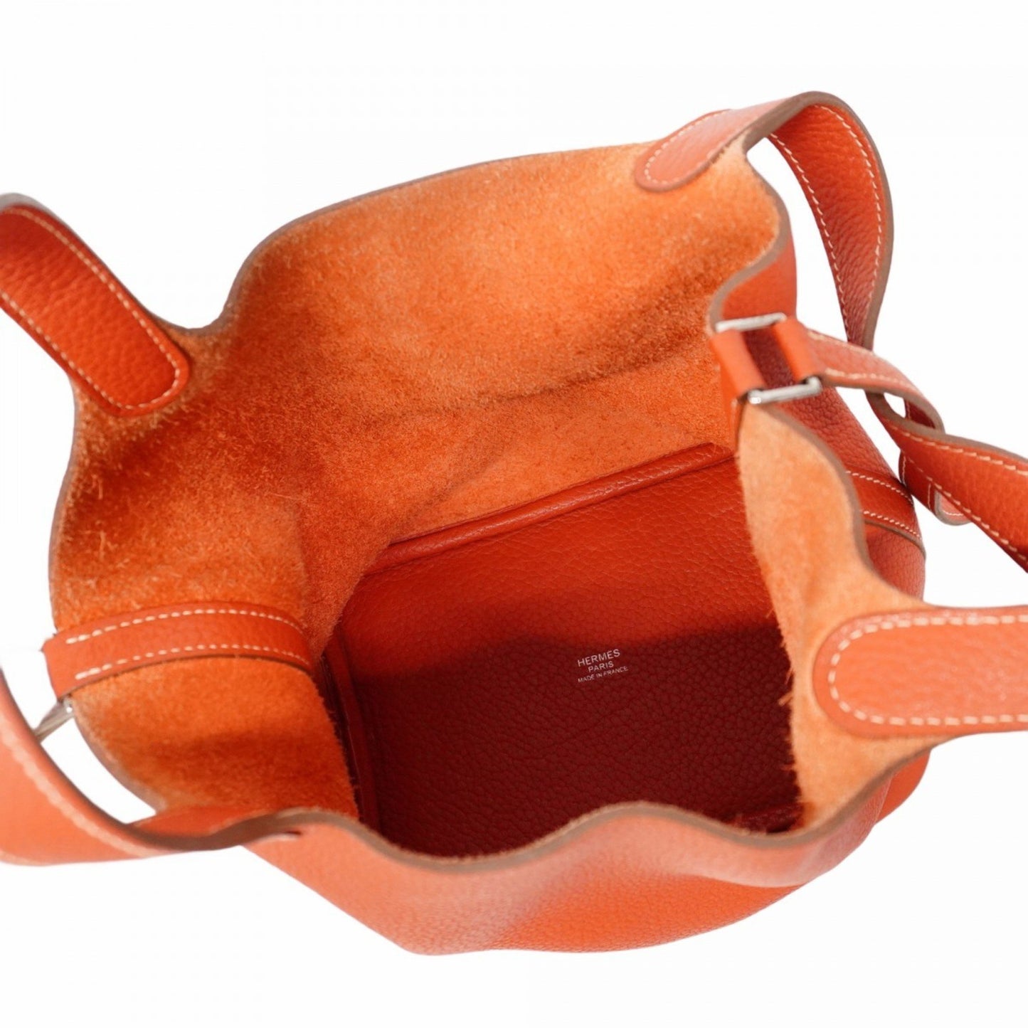 Hermès Blue Leather Picotin