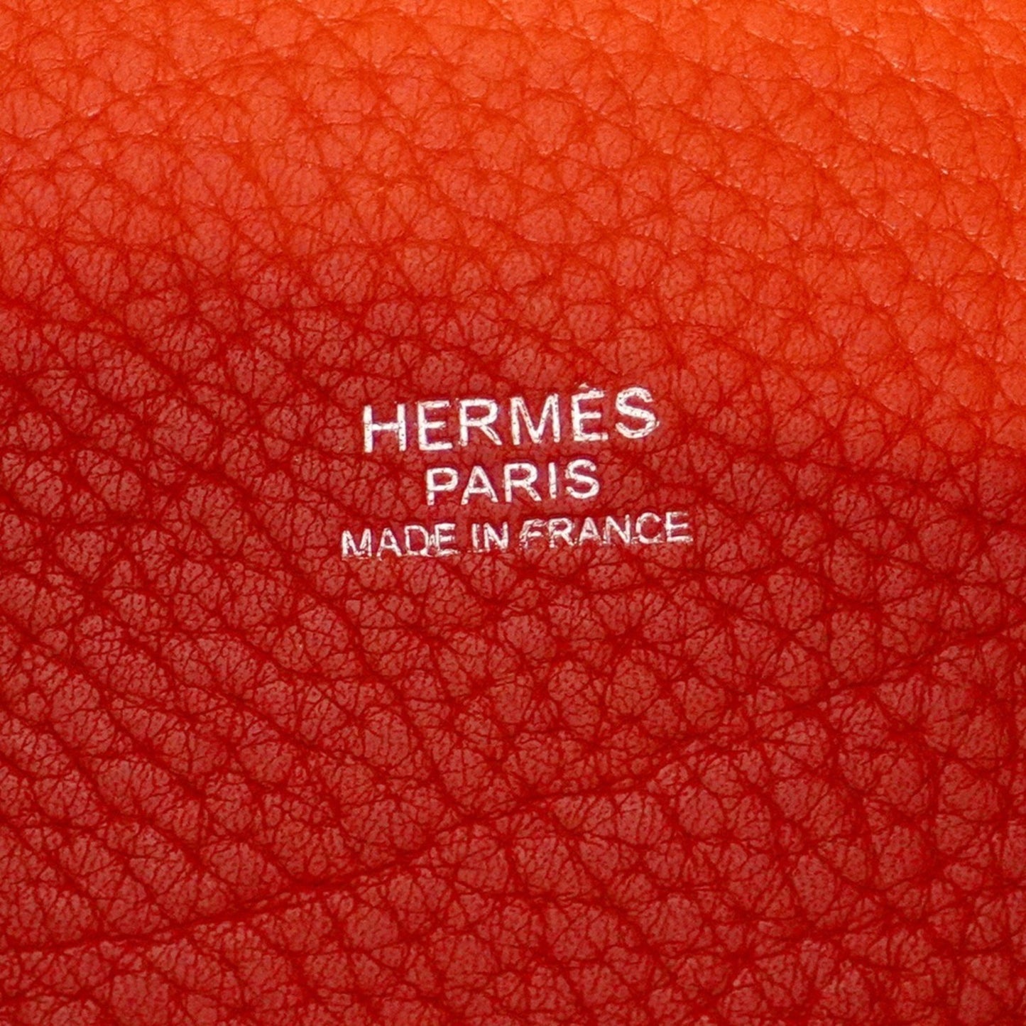 Hermès Blue Leather Picotin