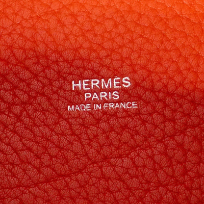 Hermès Blue Leather Picotin