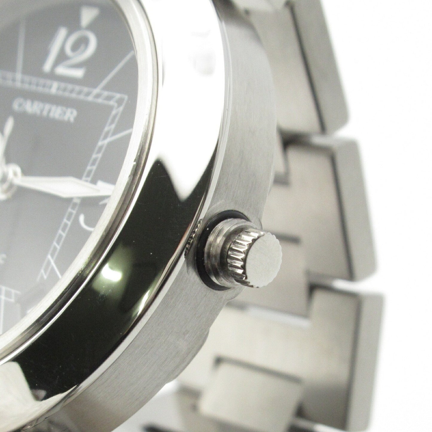 Cartier Black Steel Pasha C