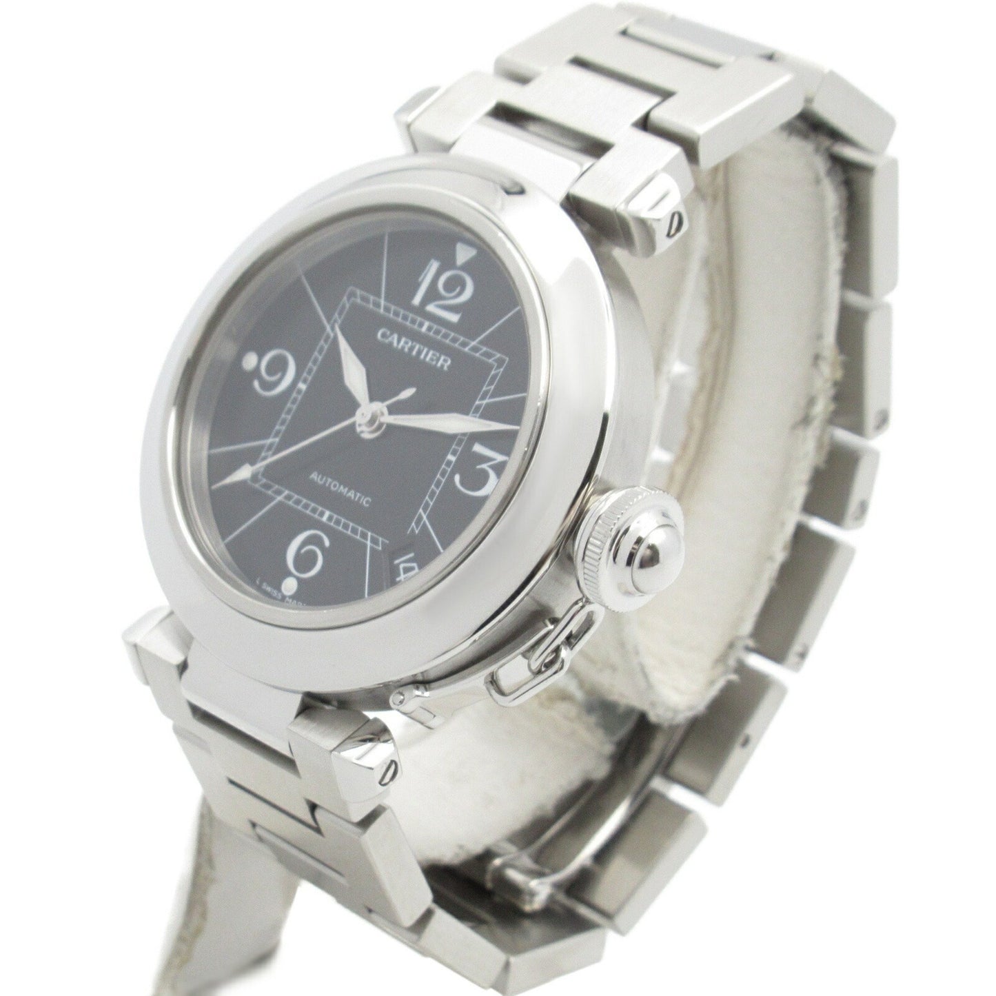 Cartier Black Steel Pasha C