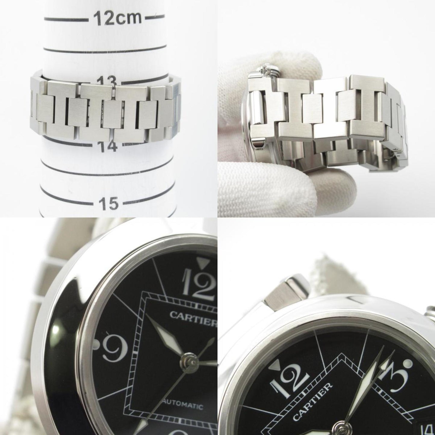 Cartier Black Steel Pasha C