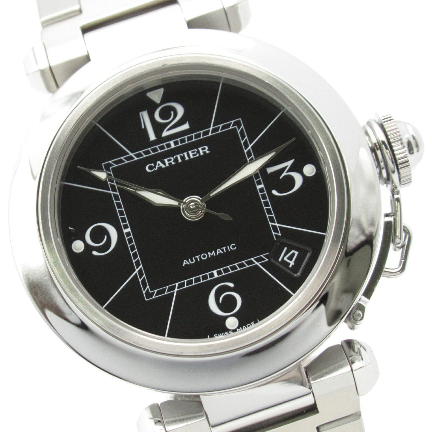 Cartier Black Steel Pasha C