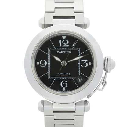 Cartier Silver Steel Tank Française