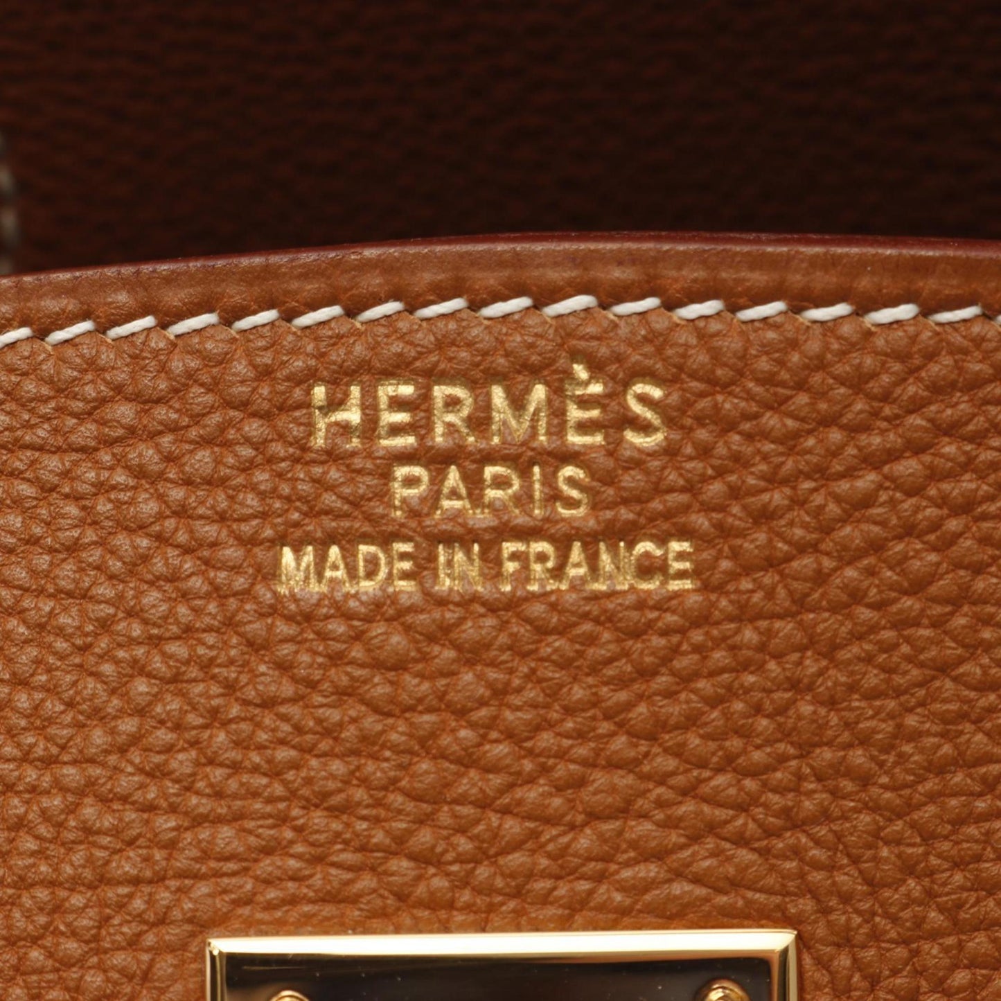 Hermès Brown Leather Birkin 35