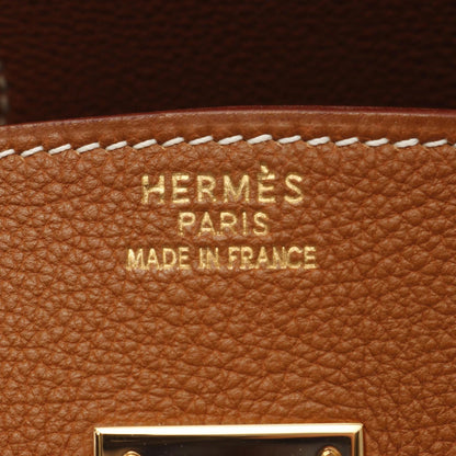 Hermès Brown Leather Birkin 35