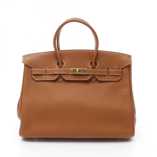 Hermès Brown Leather Birkin 35