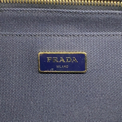 Prada Blue Canvas Canapa