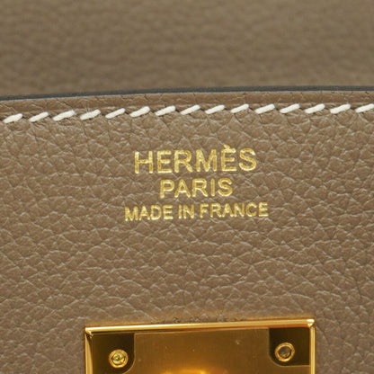 Hermès Gray Leather Birkin 30