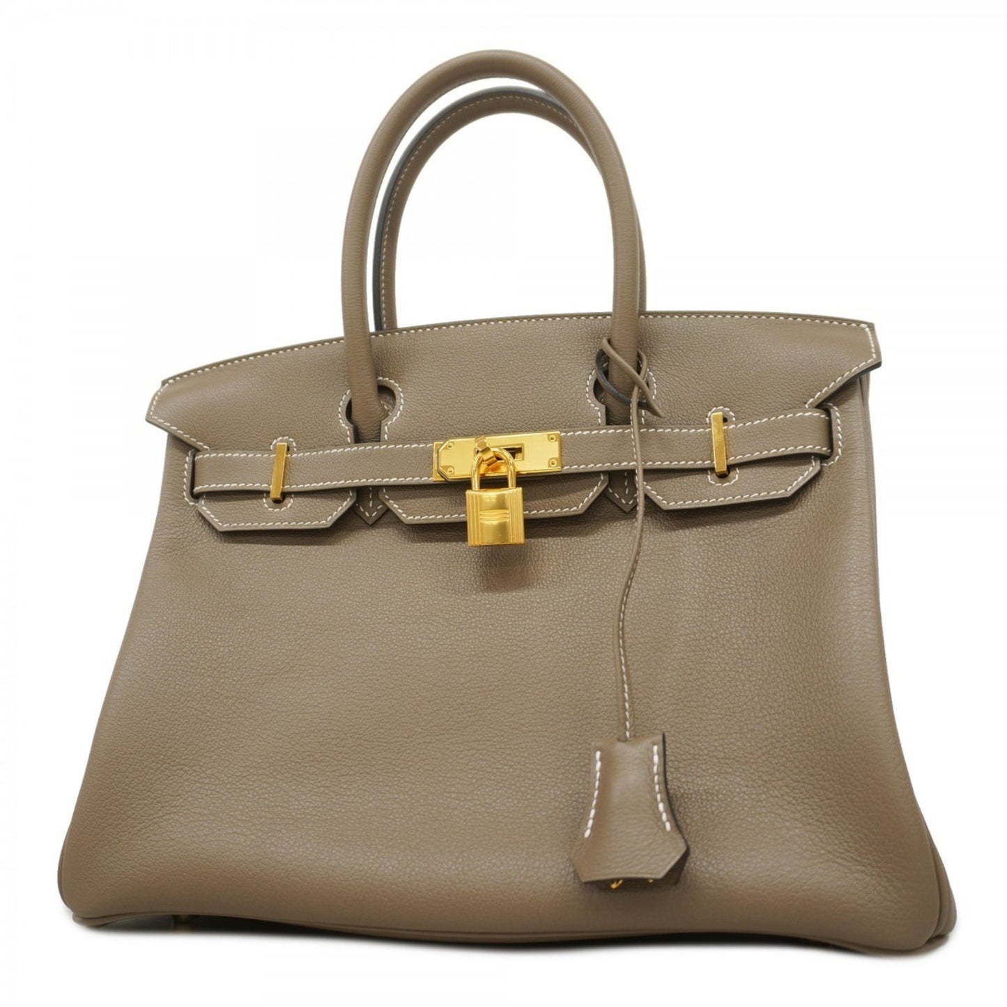 Hermès Gray Leather Birkin 30