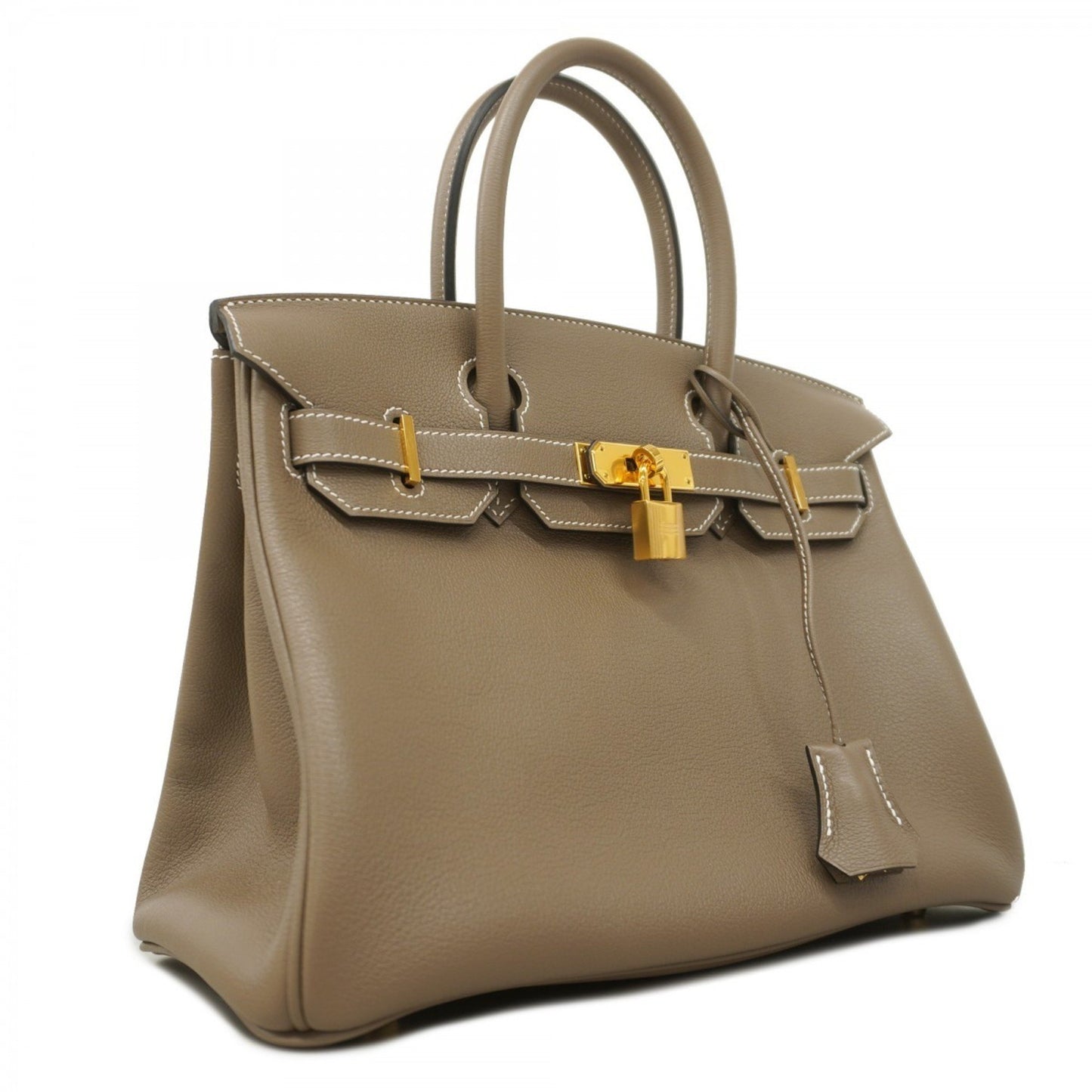 Hermès Gray Leather Birkin 30