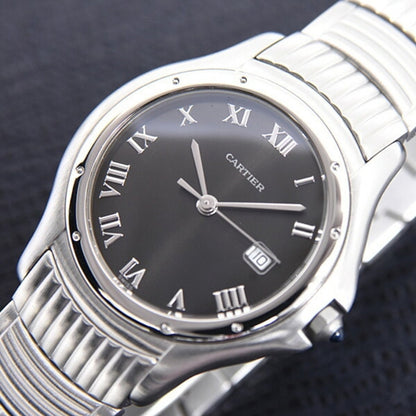 Cartier Black Steel Pasha C