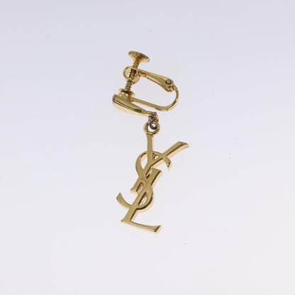 Chanel Gold Gold Plated Earring