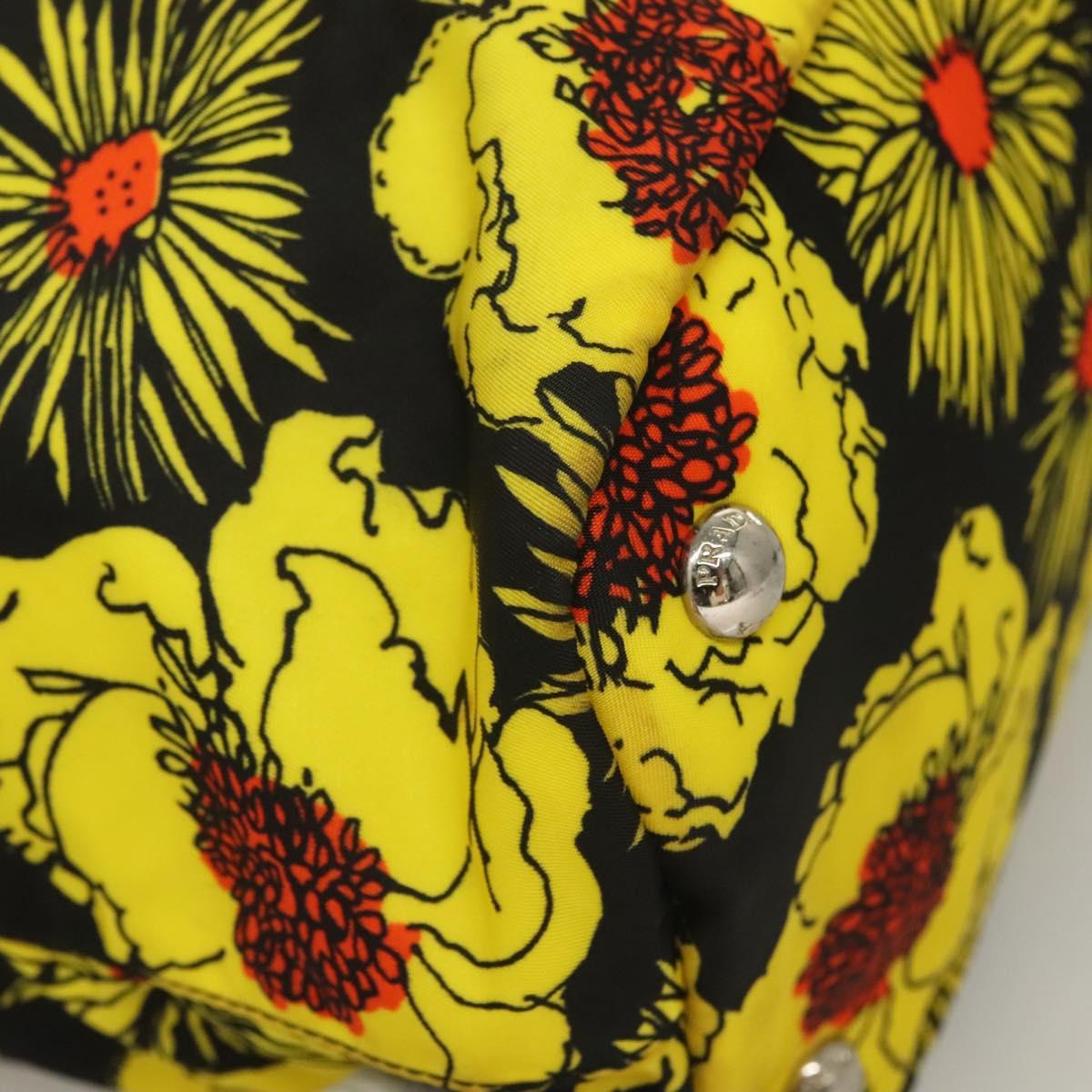 Prada Yellow Nylon Shoulder