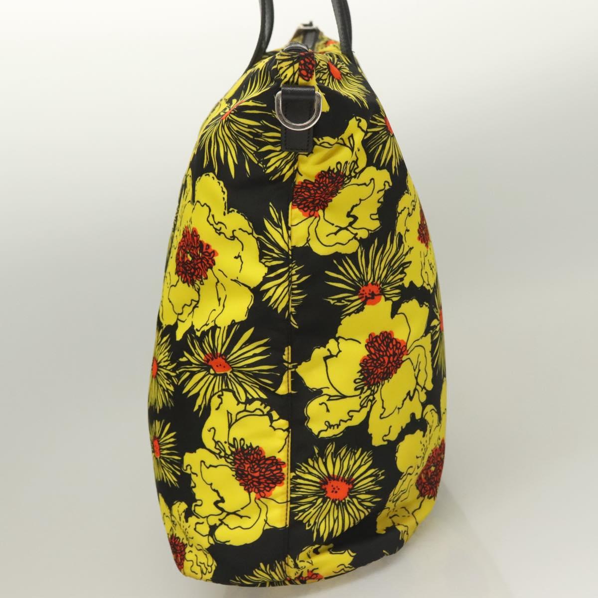 Prada Yellow Nylon Shoulder