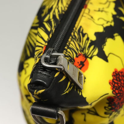 Prada Yellow Nylon Shoulder