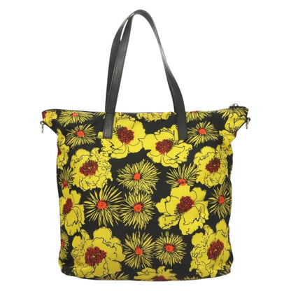 Prada Yellow Nylon Shoulder