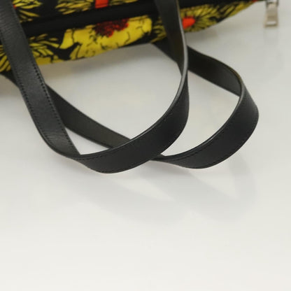 Prada Yellow Nylon Shoulder