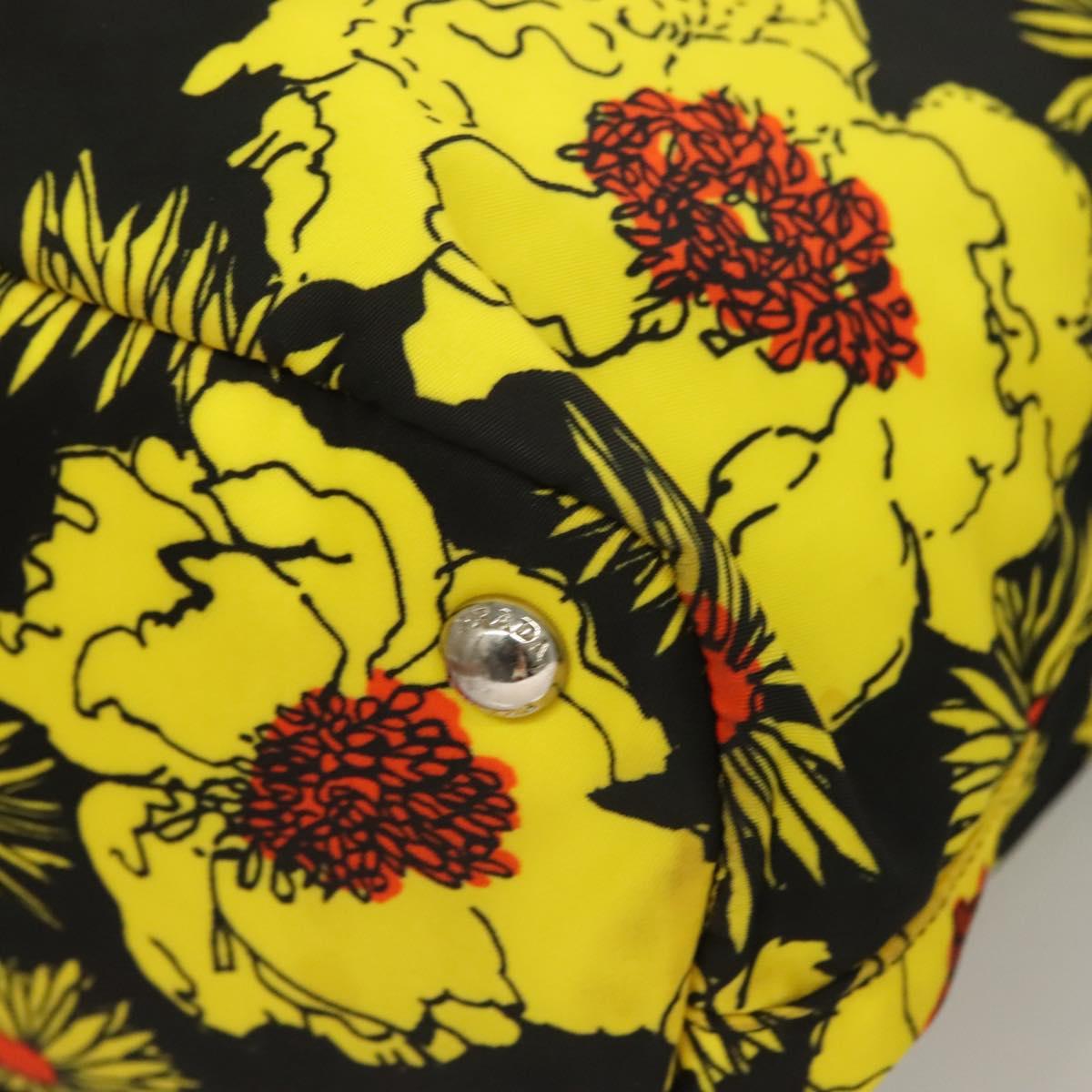 Prada Yellow Nylon Shoulder